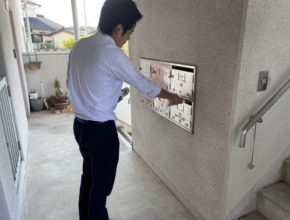 日出エリア　ポスティング